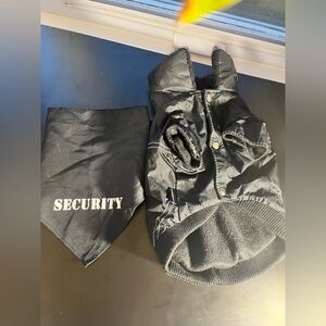Security dog Halloween costume